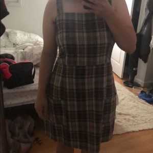 American Eagle Plaid Dress with POCKETS